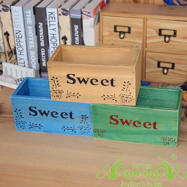Hộp Gỗ Chữ SWEET AquaGarden