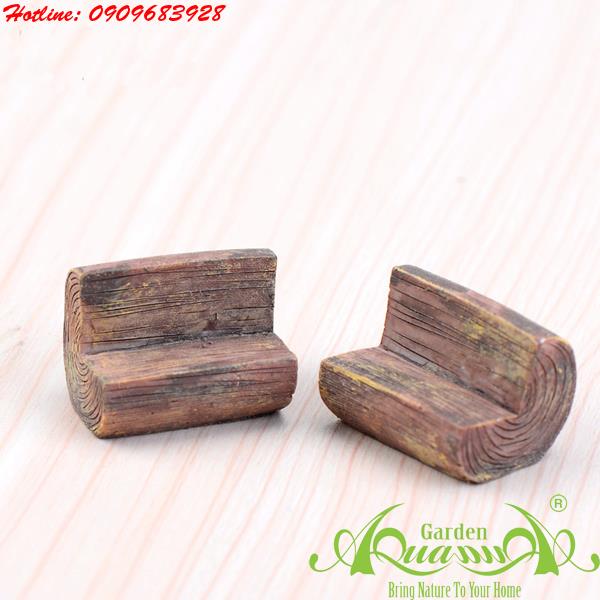 Ghế Khúc Gỗ - Phụ Kiện AquaGarden
