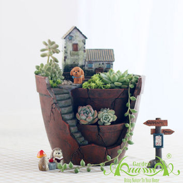 Nhà Bậc Thang Đơn - Gốm AquaGarden