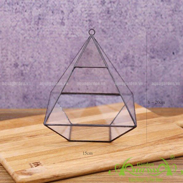 KIM TỰ THÁP (3 SIZE) - THỦY TINH ĐA GIÁC AQUAGARDEN