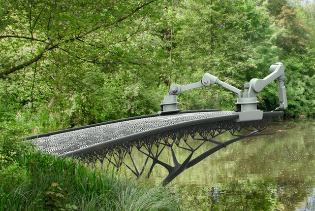 Hà Lan: đã có thể xây cầu bằng công nghệ in 3D