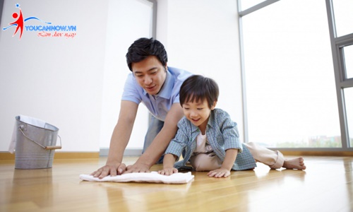 Học kỹ năng sống – Dạy trẻ dọn dẹp nhà cửa ngăn nắp