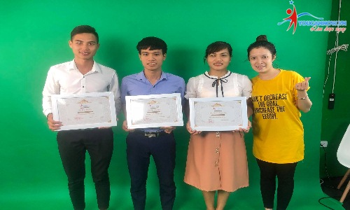 Khóa học MC K18: kết thúc khóa học MC chuyên sự kiện