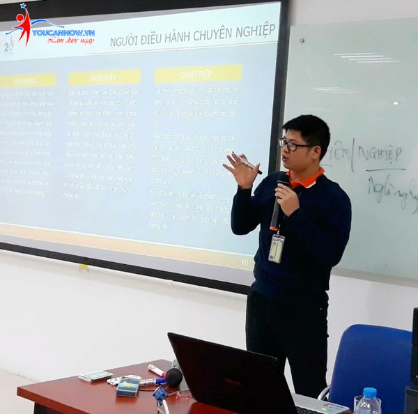 Giảng viên Tuấn Vũ - Người thầy tâm huyết với nghề