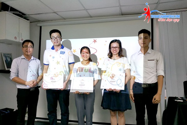 Kết thúc khóa học kỹ năng giao tiếp thuyết trình K07