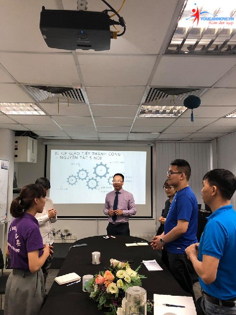 Khóa học giao tiếp thuyết trình K28: Khép lại một khóa học bổ ích