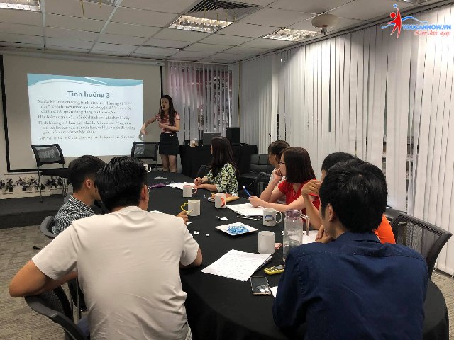 Khóa học MC K29: Kết thúc một khóa học với nhiều niềm vui