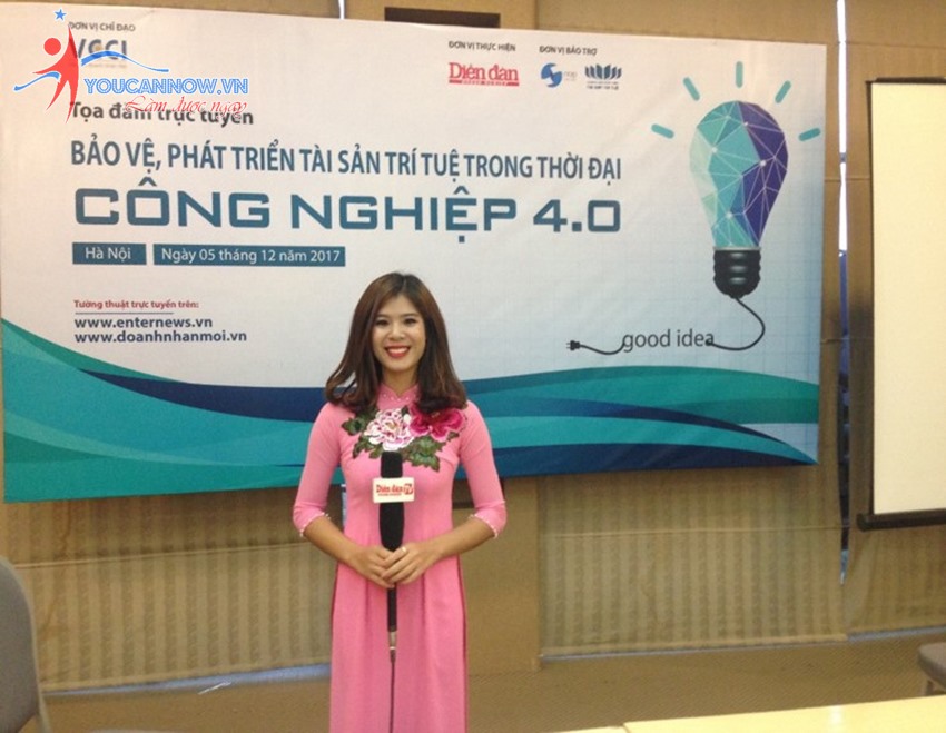 MC - BTV Thanh Hương cô gái dẫn chương trình nhiệt huyết