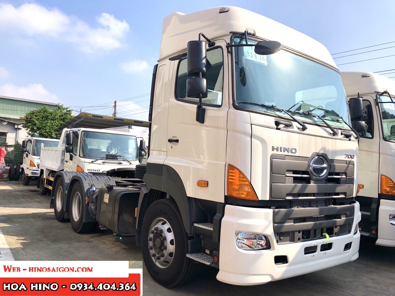 đầu kéo hino mới 0934404364