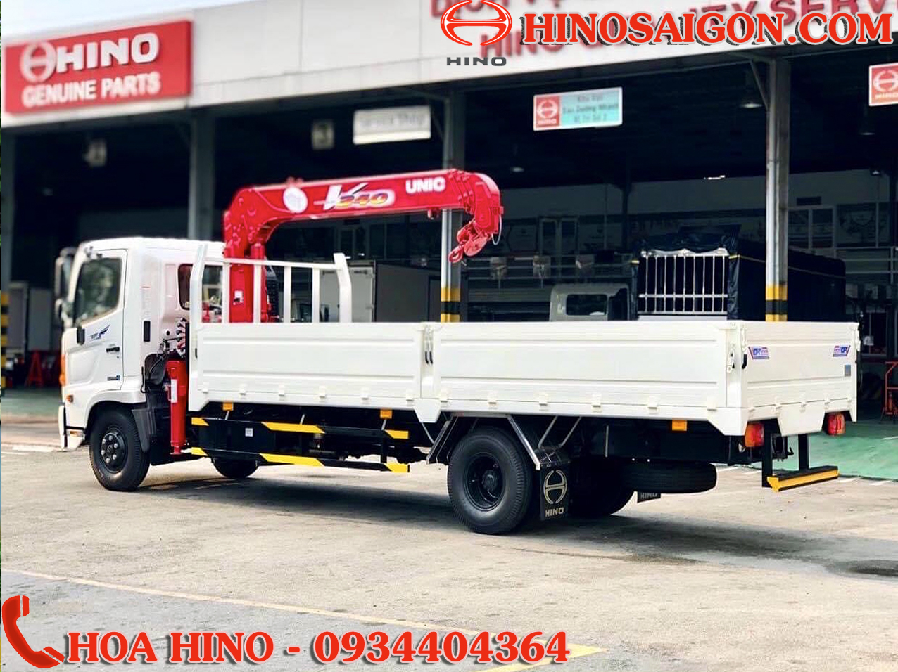 giá xe cẩu hino fc