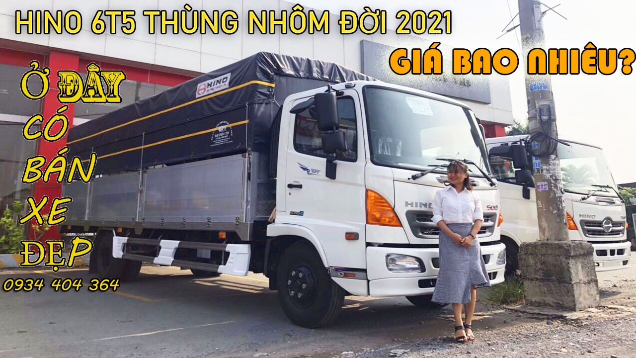 giá xe tải hino 6.5 tấn đời 2021