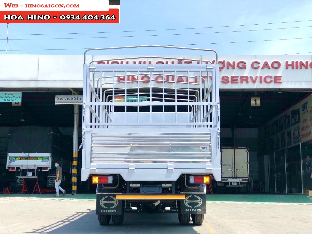 hino 5 tấn thùng nhôm