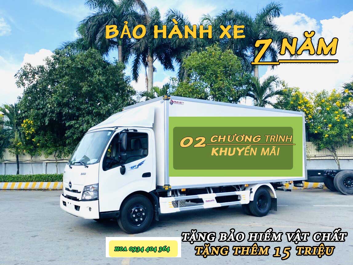 hino bảo ôn 5 tấn đời 2022