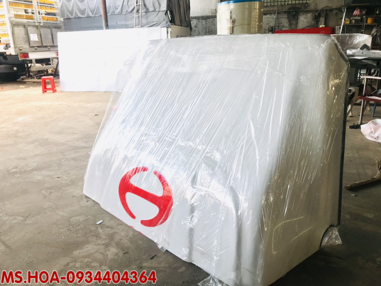 Mui lướt gió xe tải Hino