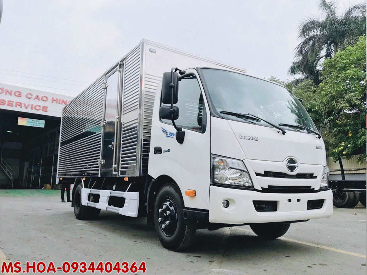 xe tải hino 5 tấn thùng kín