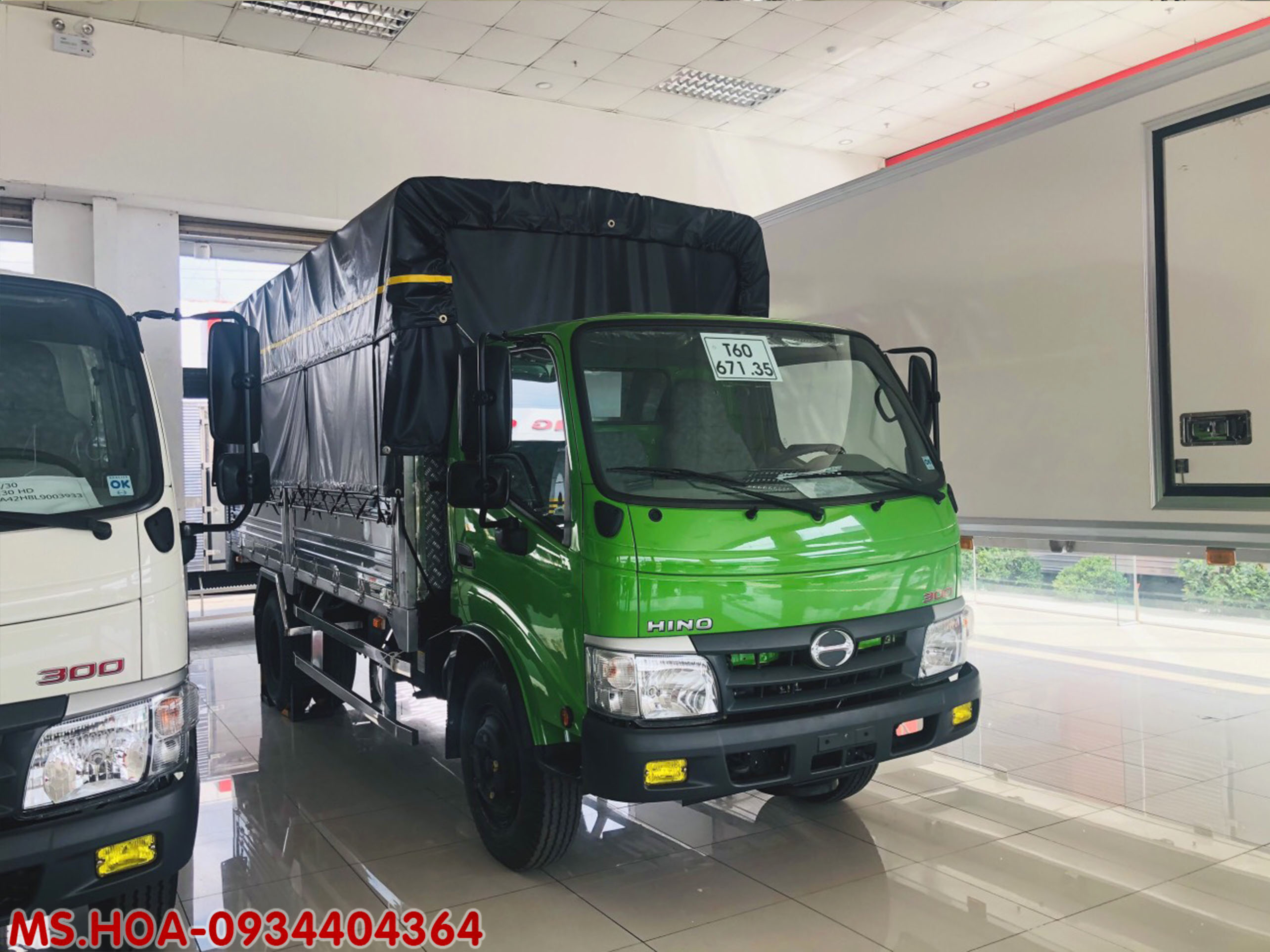 xe tải hino 3 tấn rưỡi thùng bạt