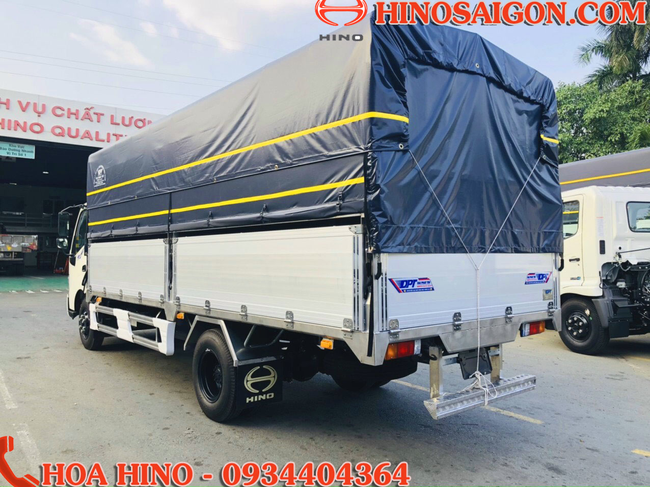 xe tải hino 5 tấn thùng bạt