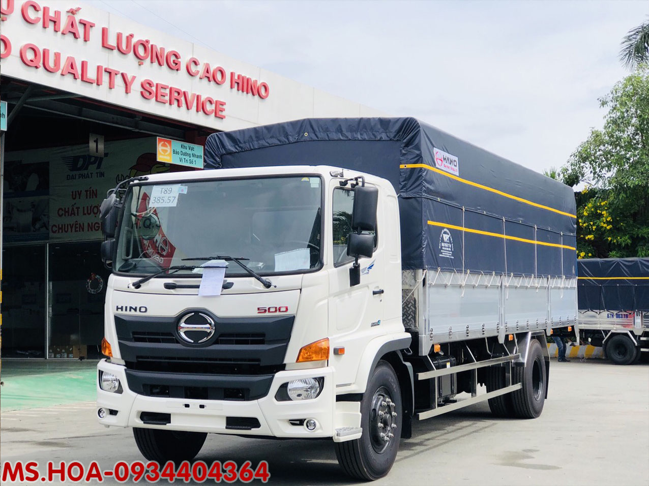 Xe tải Hino 8 tấn thùng dài 