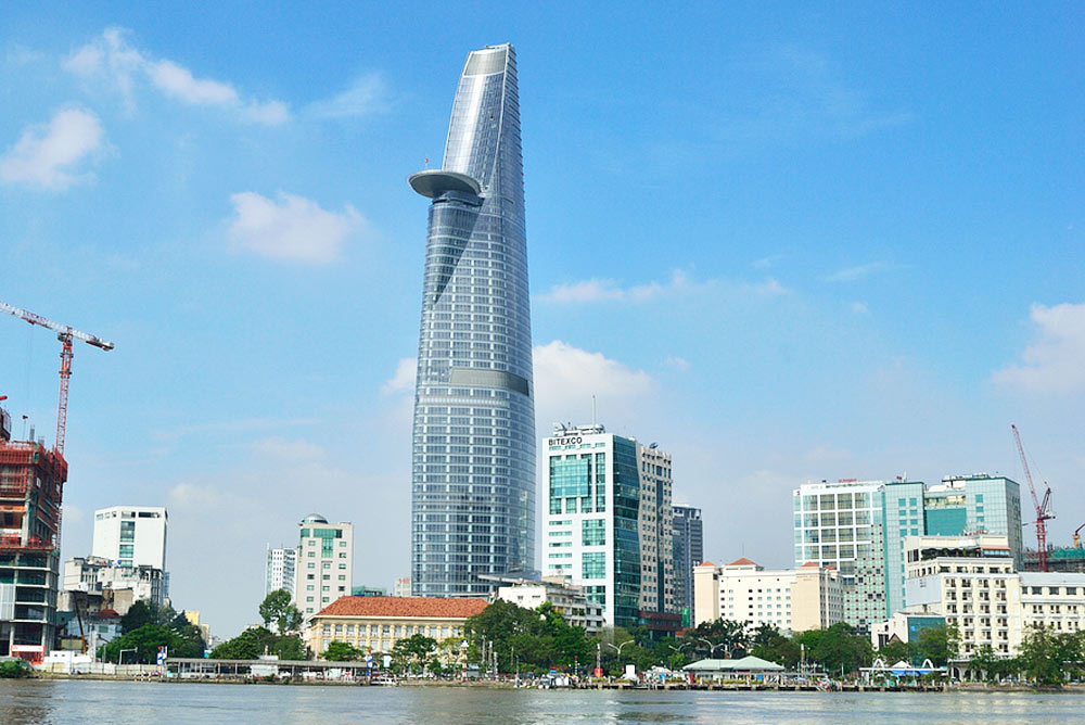 Những tòa nhà hiện đại nhất có bãi đáp trực thăng từ Bắc tới Nam.
