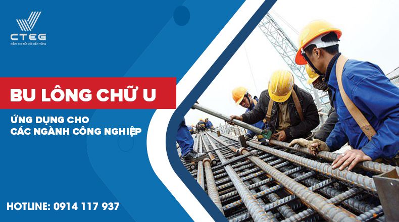 Bu lông chữ U ứng dụng cho các ngành công nghiệp
