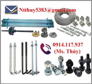 Báo giá phụ kiện liên kết công trình – bulong Cường Thịnh
