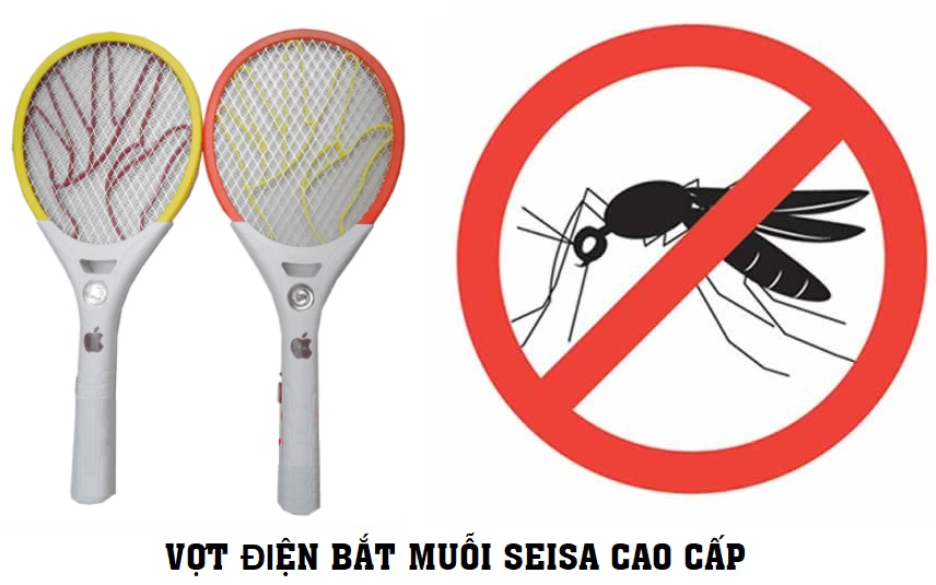 Vợt điện bắt muỗi cao cấp