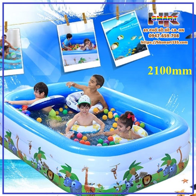 Bể bơi phao trẻ em Swimming Pool 3 tầng