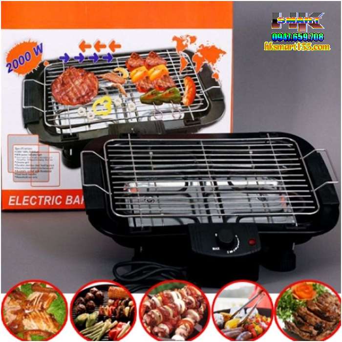 Bếp Nướng Không Khói Electric Barbecue Grill