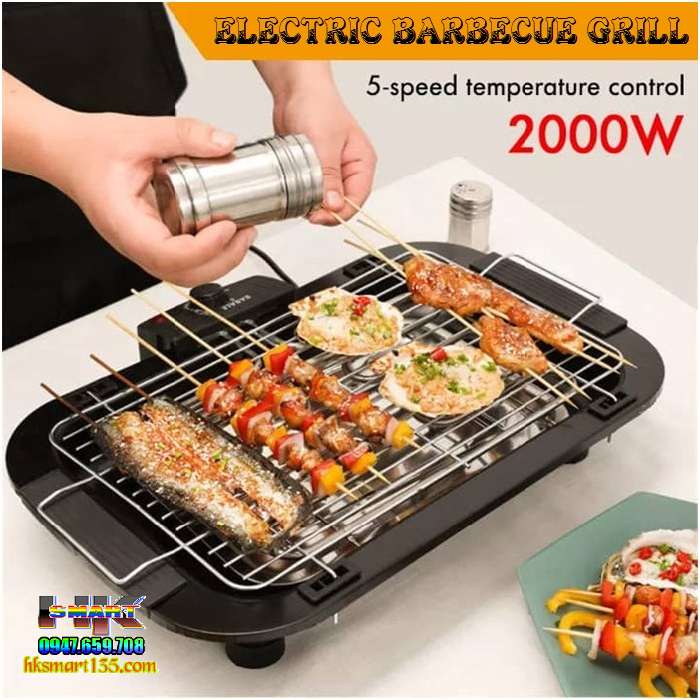 Bếp Nướng Không Khói Electric Barbecue Grill