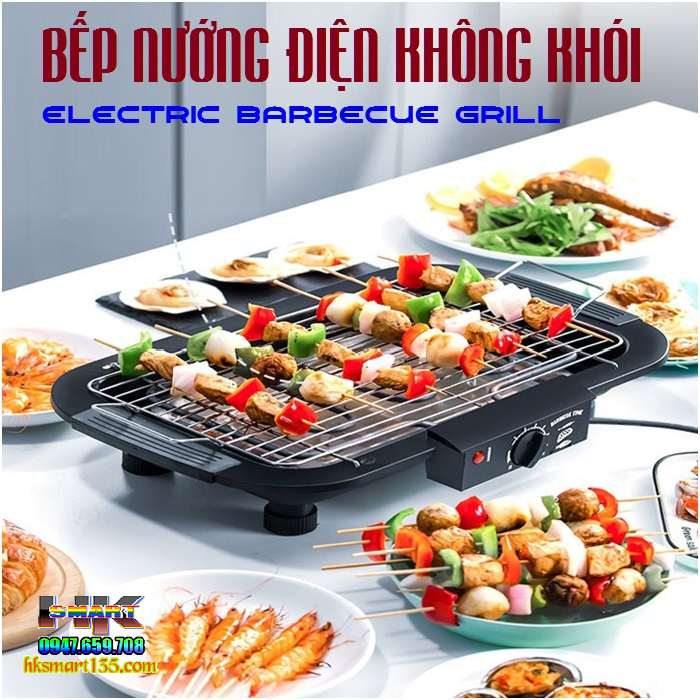 Bếp Nướng Không Khói Electric Barbecue Grill