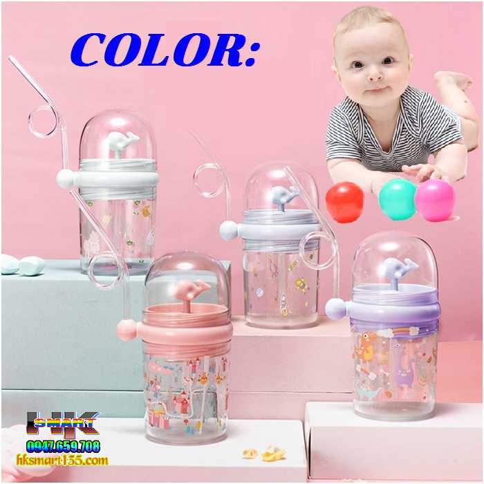 Bình Ống Hút Cá Heo Phun Nước