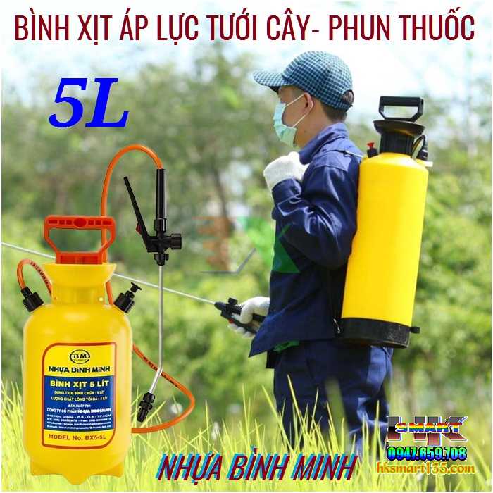 Bình Vòi Xịt Tưới Cây