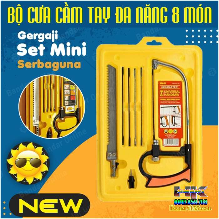 Bộ cưa cầm tay 8 món đa năng