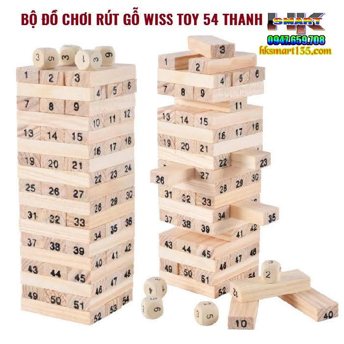 Bộ đồ chơi rút gỗ Wiss Toy