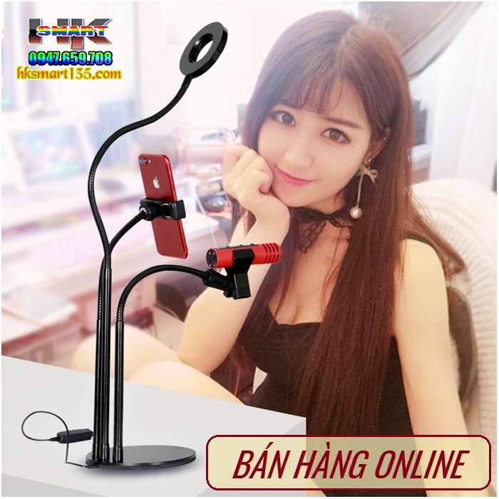 Bộ dụng cụ hỗ trợ live stream đa năng 3 trong 1