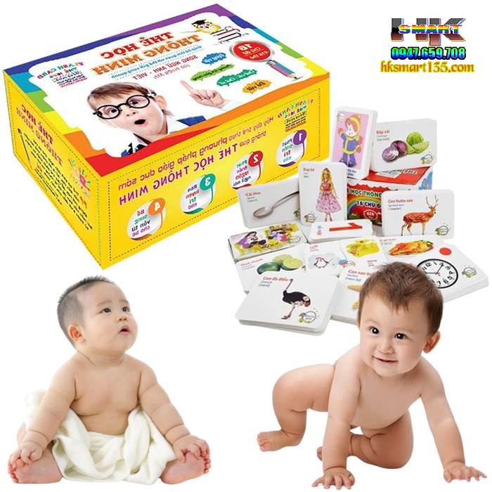 Bộ thẻ học thông minh 16 chủ đề (416 thẻ)