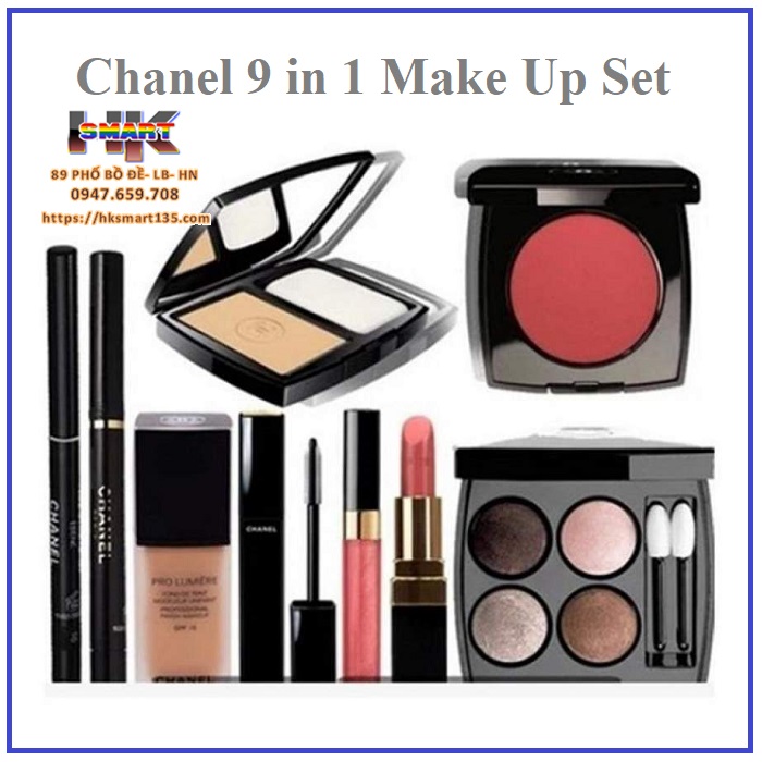 Bộ Trang Điểm 9 Món Chanel