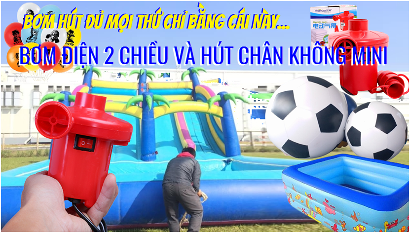 Máy bơm hút chân không mini 2 chiều