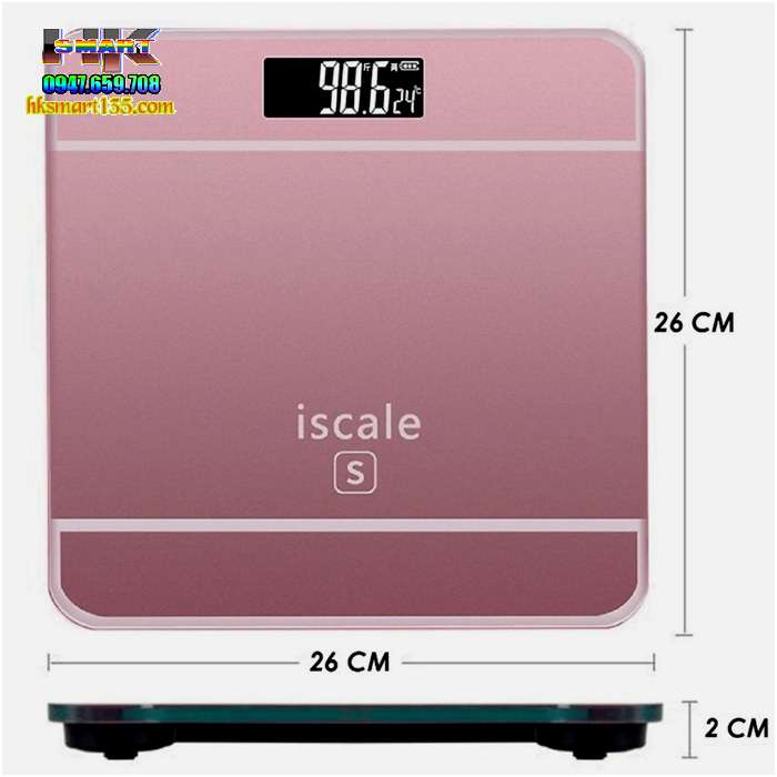 Cân sức khỏe Iscale Plus hình Iphone