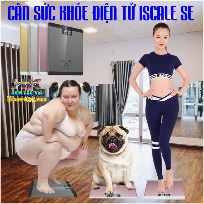 Cân sức khỏe điện tử ISCALE SE