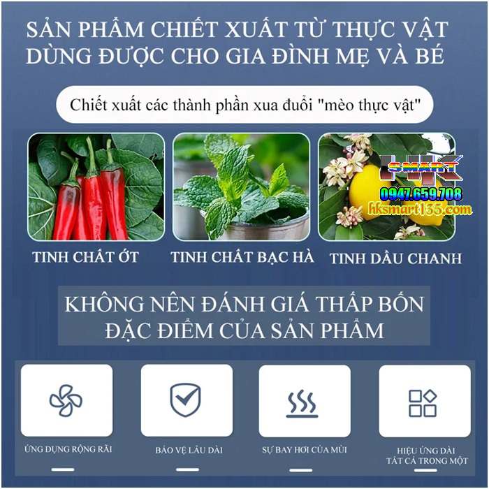 Chai Xịt Đuổi Chuột Và Côn Trùng Nhật bản