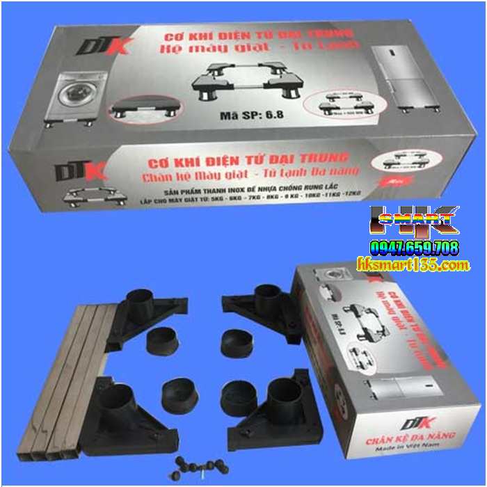 Chân kê để tủ lạnh máy giặt