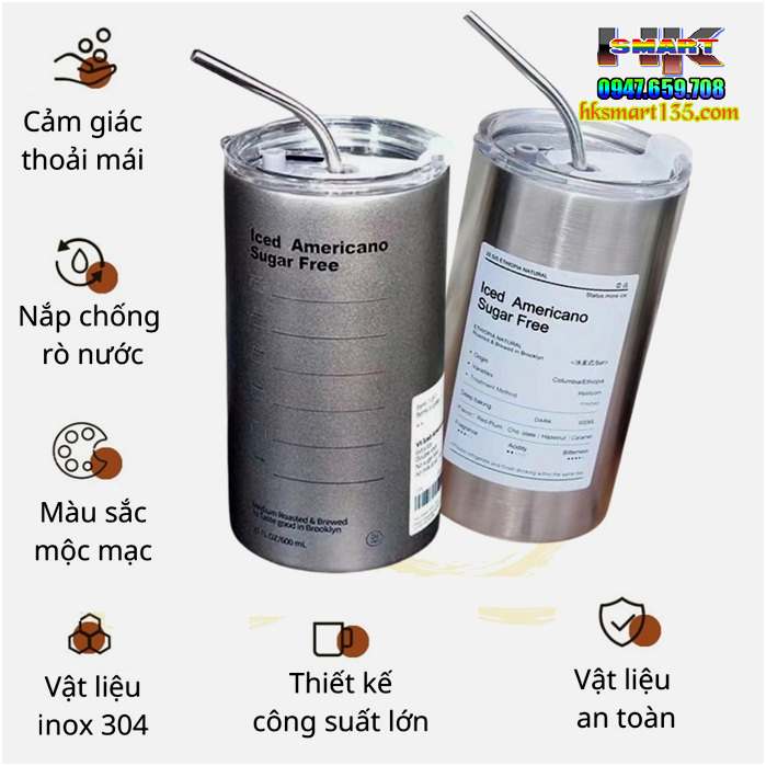 Ly Giữ Nhiệt Inox