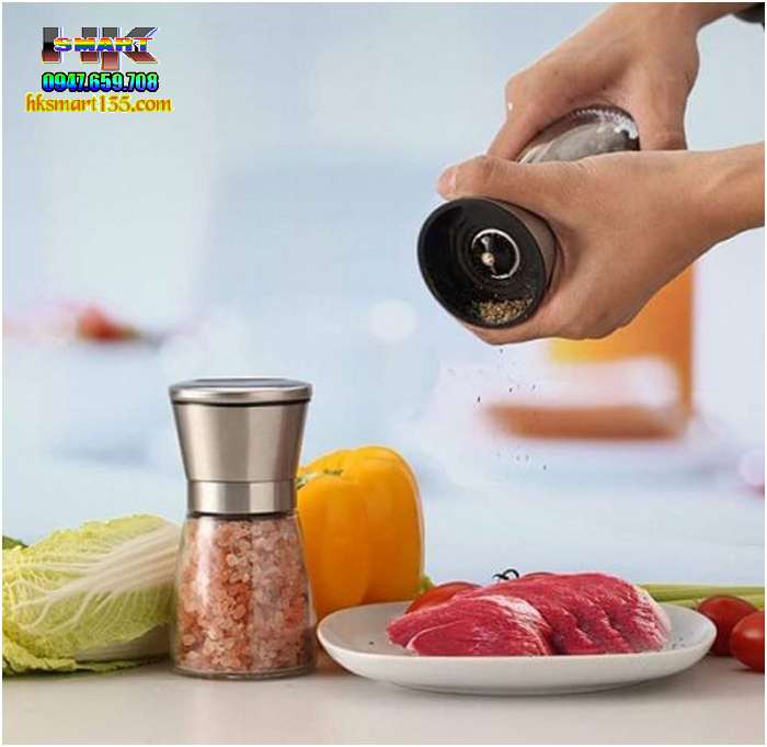 Dụng cụ xay hạt tiêu bằng tay
