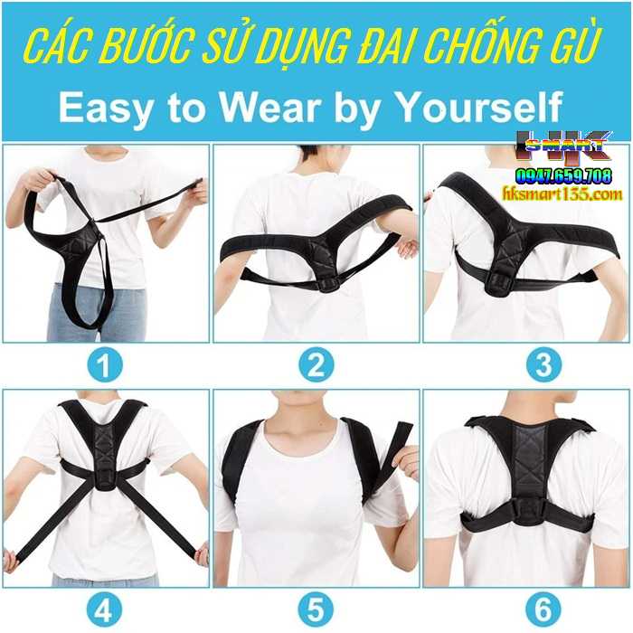 Đai chống gù lưng- cong vẹo cột sống