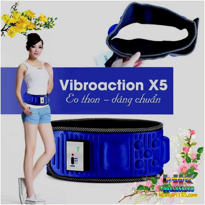 Đai mát xa giảm mỡ bụng X5 cao cấp