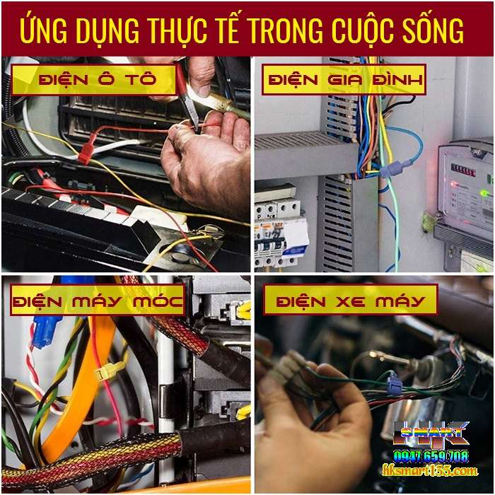 Cút nối nhanh dây điện chữ T