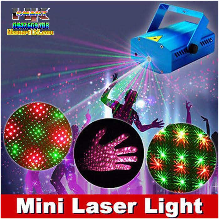Đèn trang trí stage laser light cảm biến theo điệu nhạc