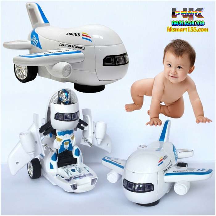 Máy bay robot biến hình Airbus 380