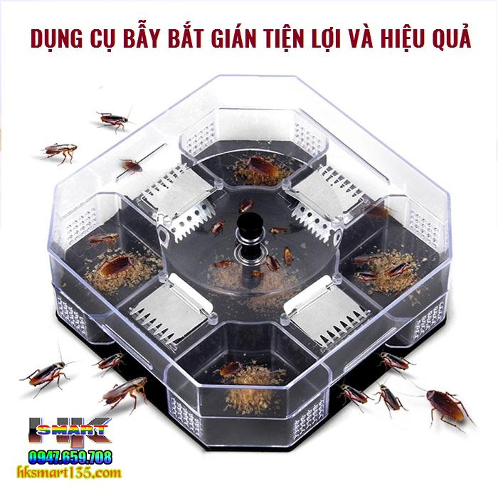 Dụng cụ bẫy bắt gián thông minh